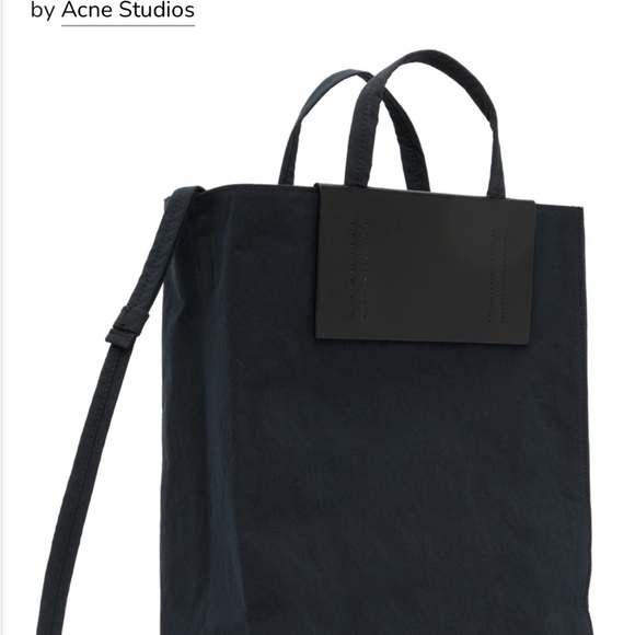 Acne Studios Black Papery Tote - Picture 3 of 6